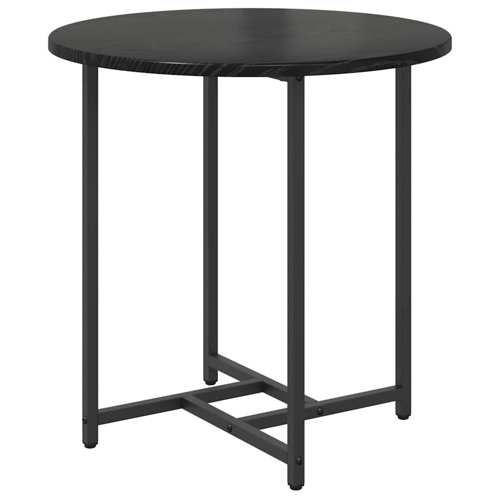 Set pomoćnih stolića 2 pcs Crni hrast