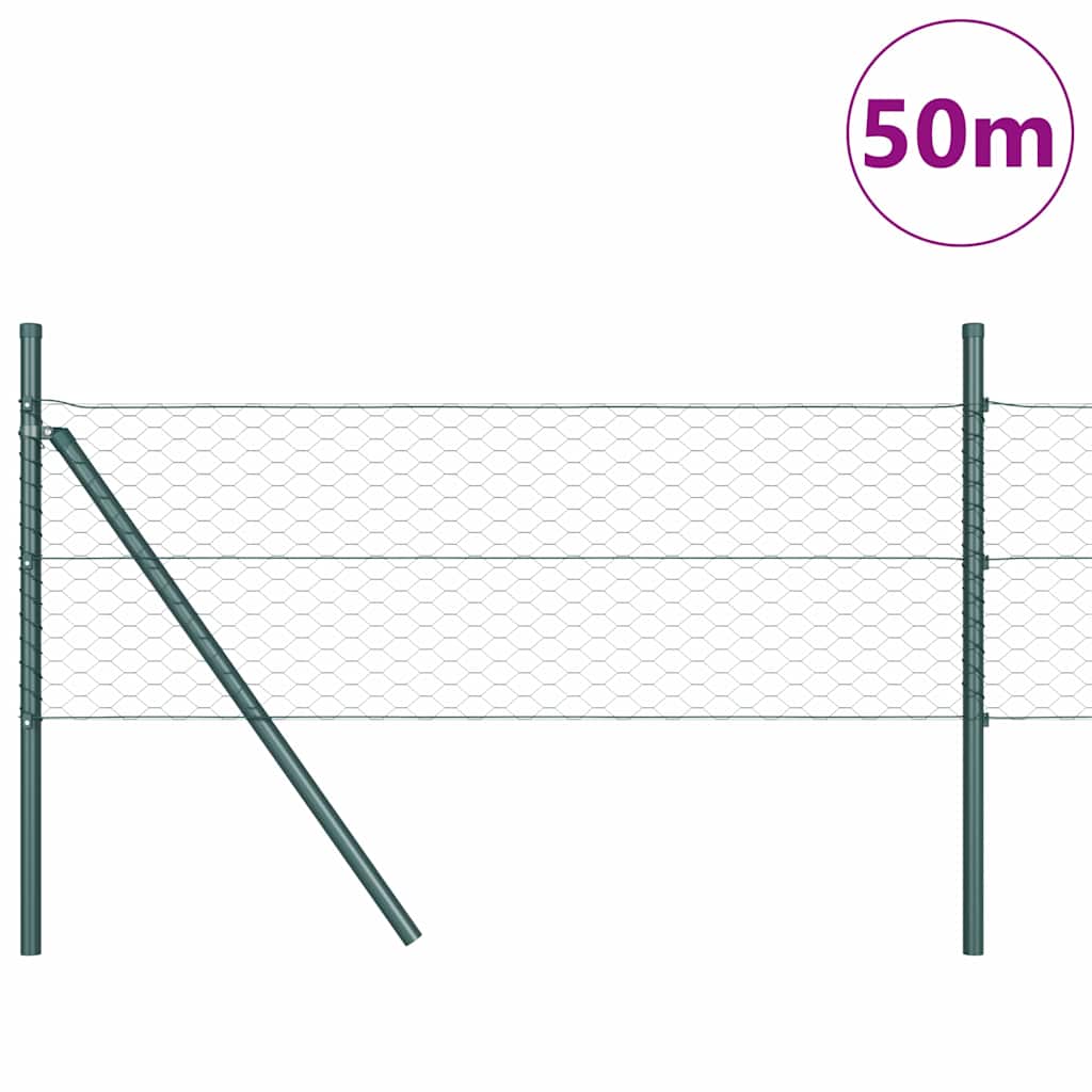Temeljna zavarena žičana ograda 50 x 0,5 m (Š x V)