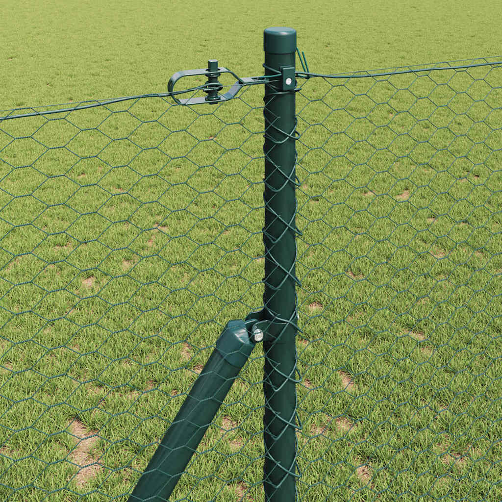 Sukladni osnovni dodatak za hexagonalnu ogradu 100 x 1 m Zelena