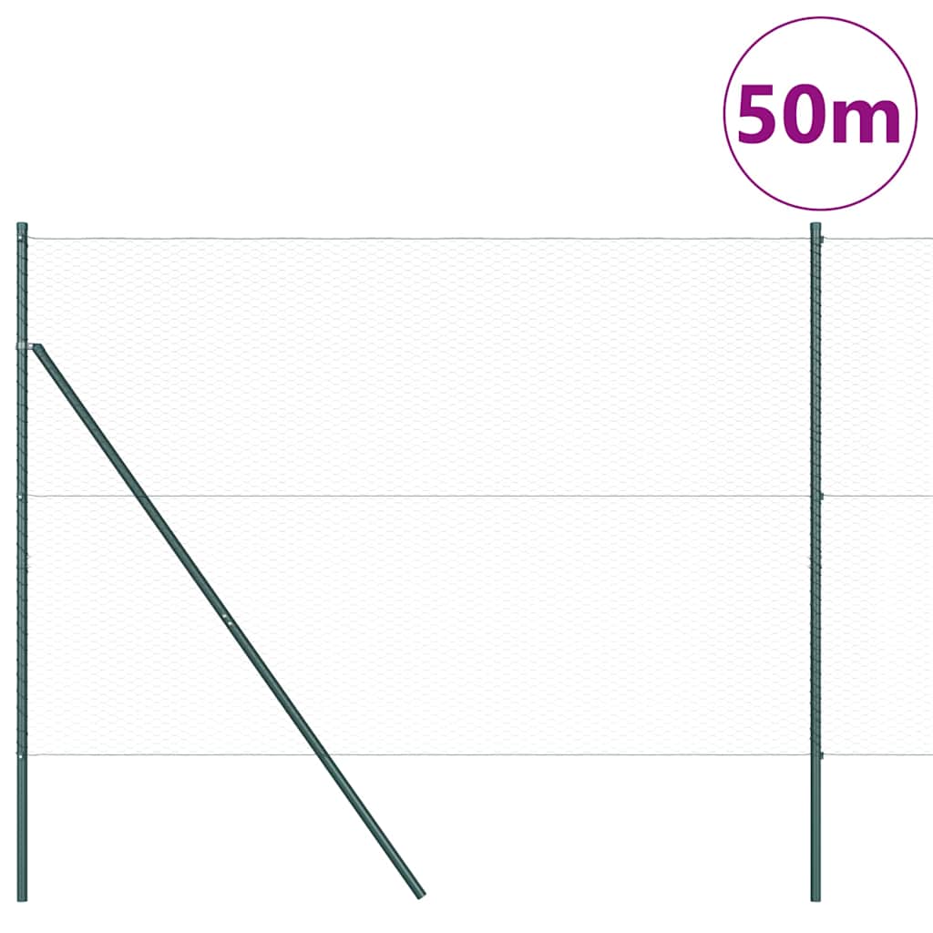 Sukladni osnovni dodatak za hexagonalnu ogradu 50 x 1,5 m Siva