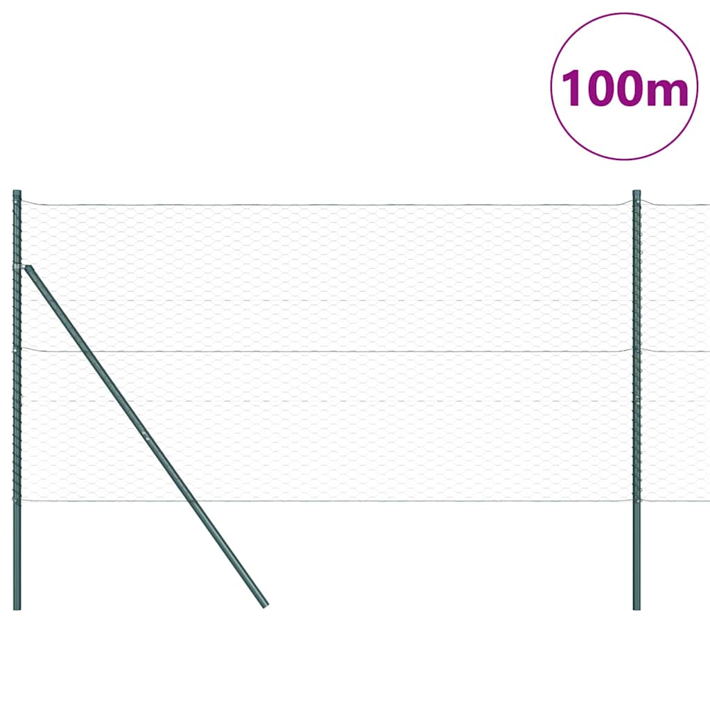 Sukladni osnovni dodatak za hexagonalnu ogradu 100 x 1,2 m Siva