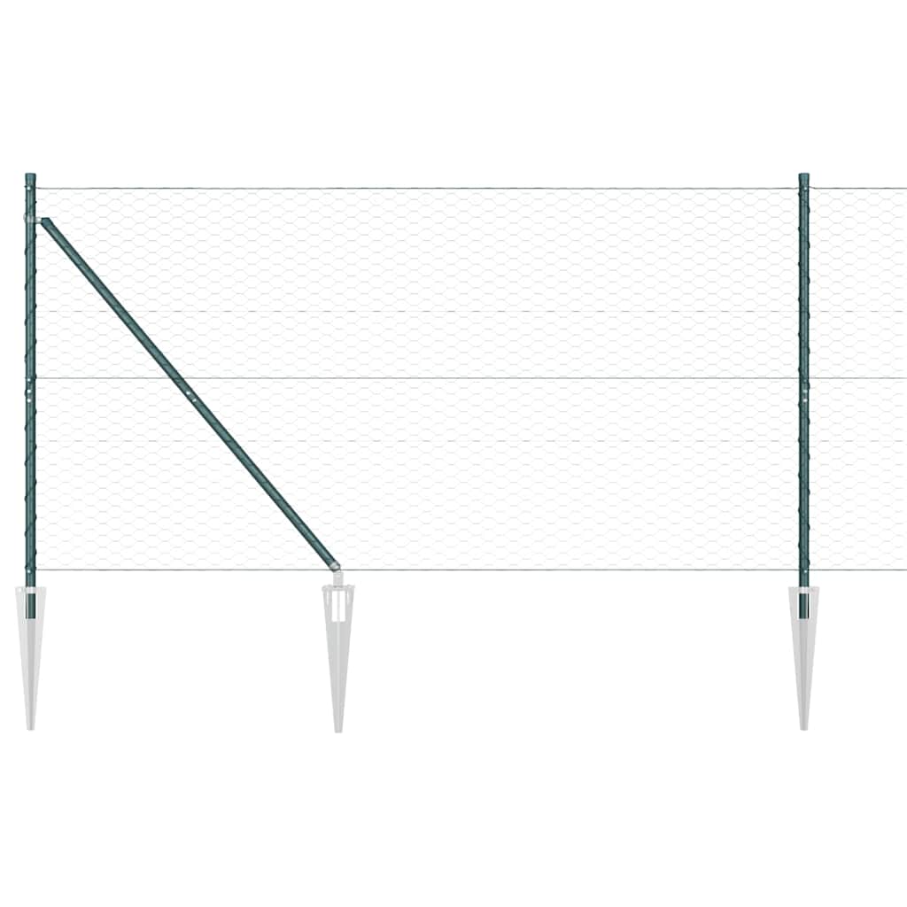 Zavareno žičano ograđivanje s bodljama 100 x 1,4 m (Š x V)
