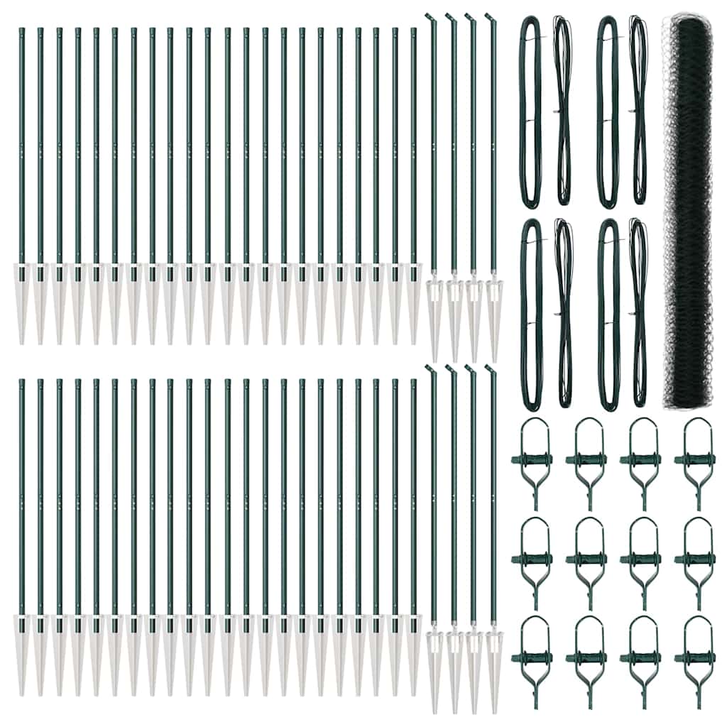 Zavareno žičano ograđivanje s bodljama 100 x 1,6 m (Š x V)