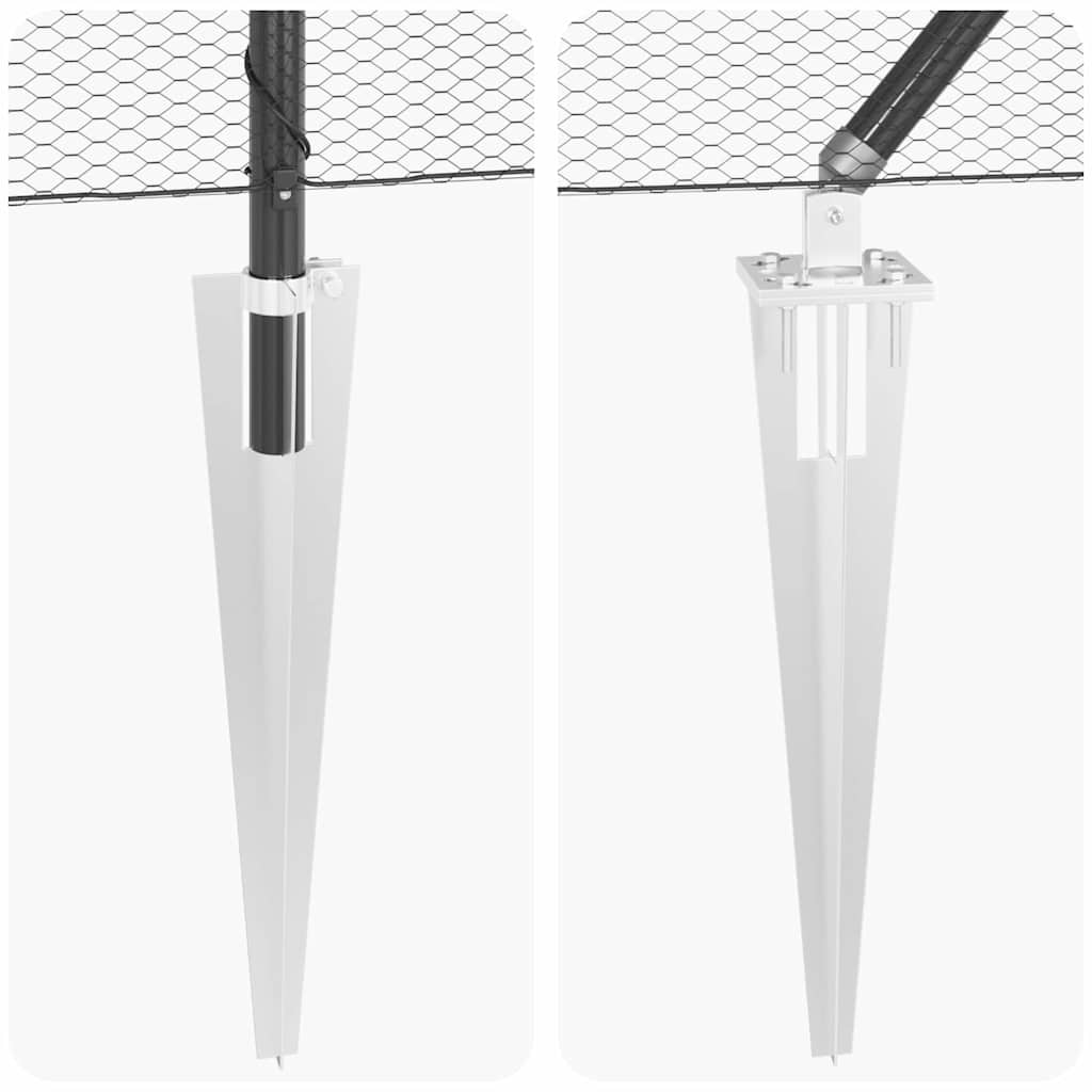 Zavareno žičano ograđivanje s bodljama 50 x 1,2 m (Š x V)