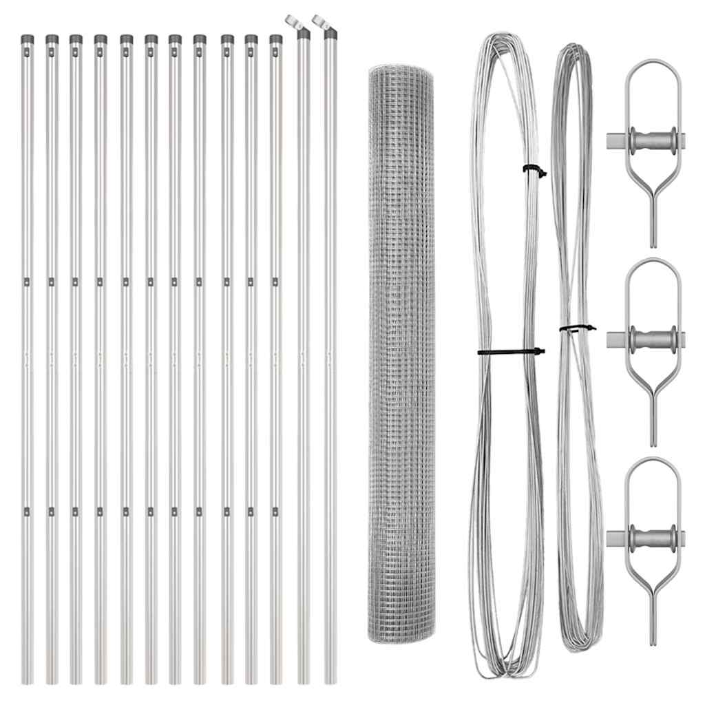Temeljna zavarena žičana ograda 25 x 1 m (Š x V)
