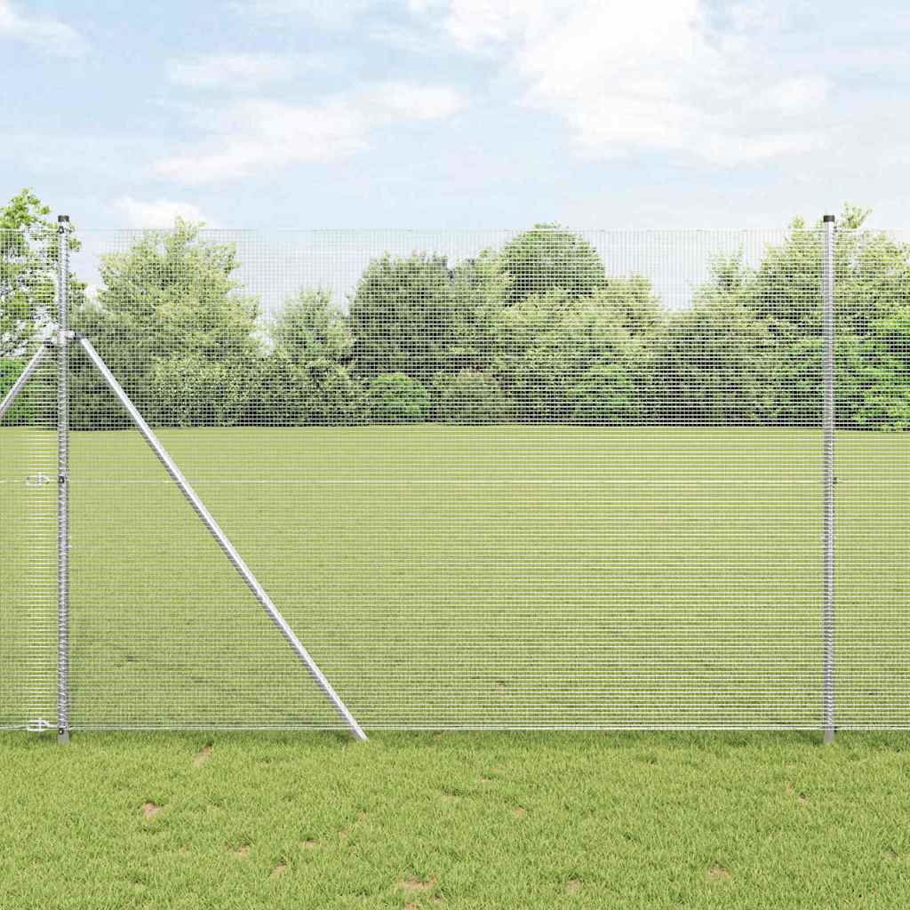 Zavarena žičana ograda za fiksaciju 50 x 1,5 m Pocinčani čelik
