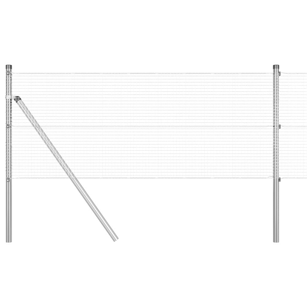 Zavarena žičana ograda za fiksaciju 100 x 0,8 m Pocinčani čelik