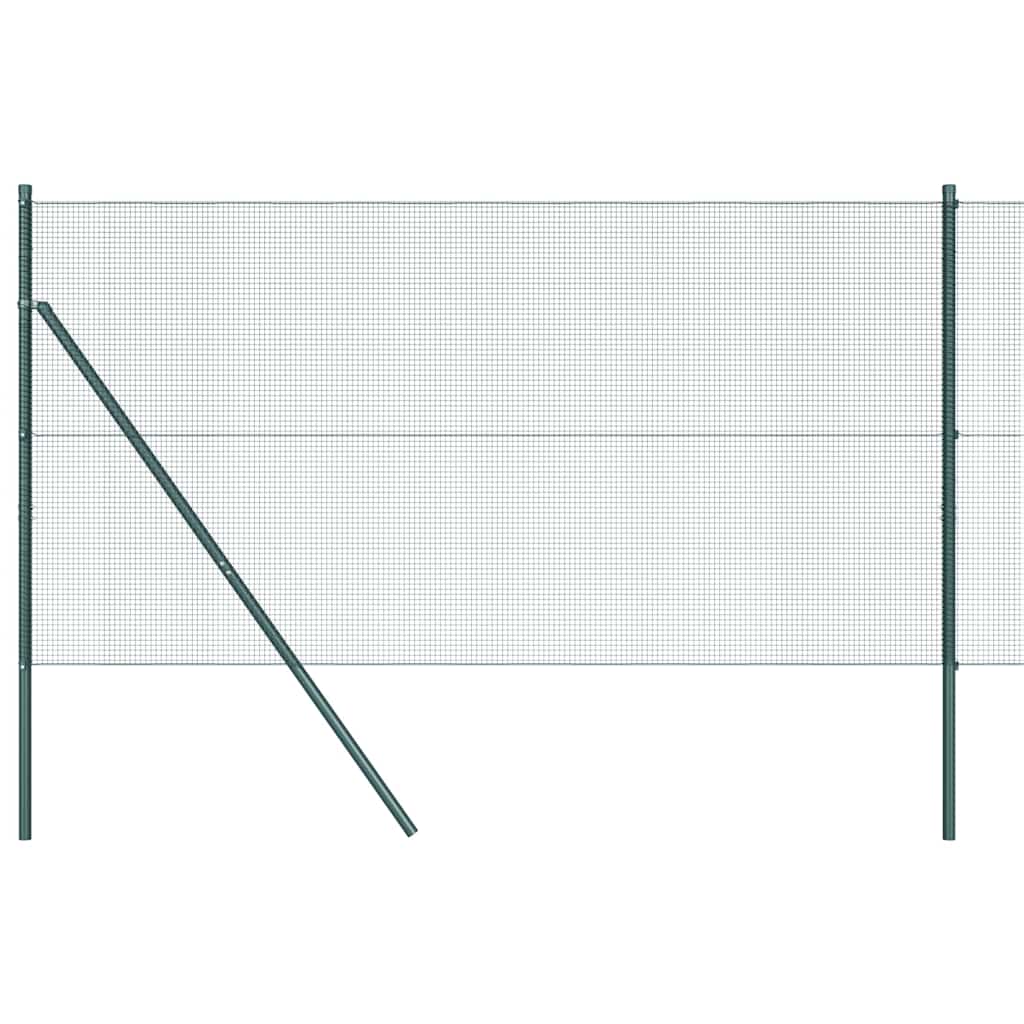 Temeljna zavarena žičana ograda 25 x 1,2 m Zelena Mreža