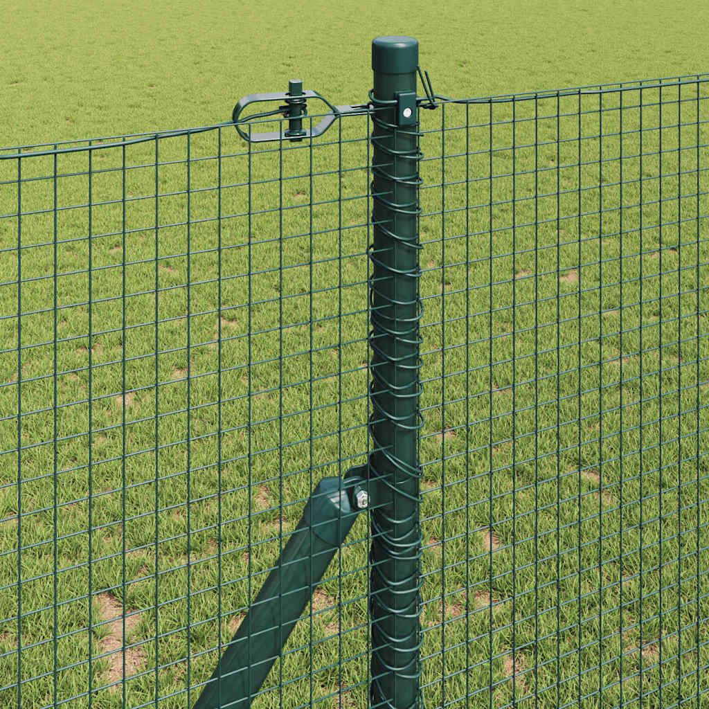 Temeljna zavarena žičana ograda 25 x 1,4 m Zelena Mreža