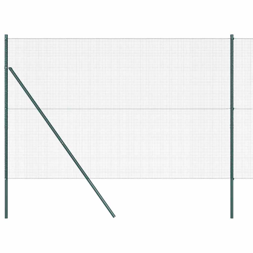 Zavarena žičana ograda za fiksaciju 25 x 1,6 m Zelena Mreža