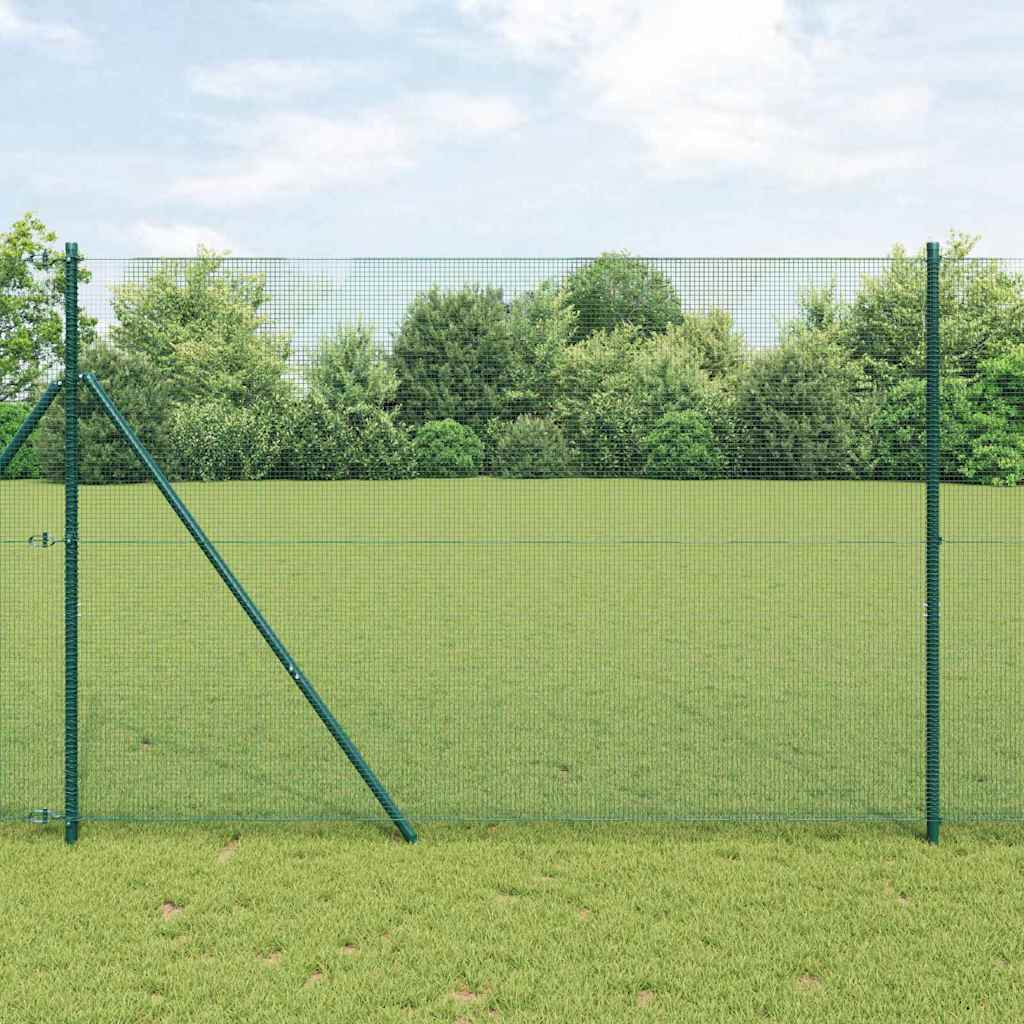Zavarena žičana ograda za fiksaciju 50 x 1,5 m Zelena Mreža