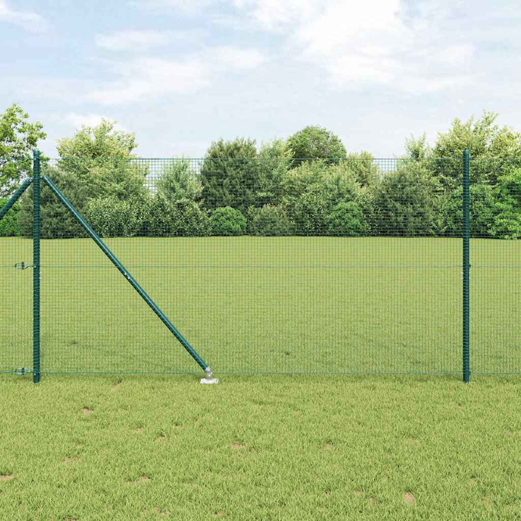 Zavareno žičano ograđivanje s bodljama 50 x 1,2 m Zelena Mreža