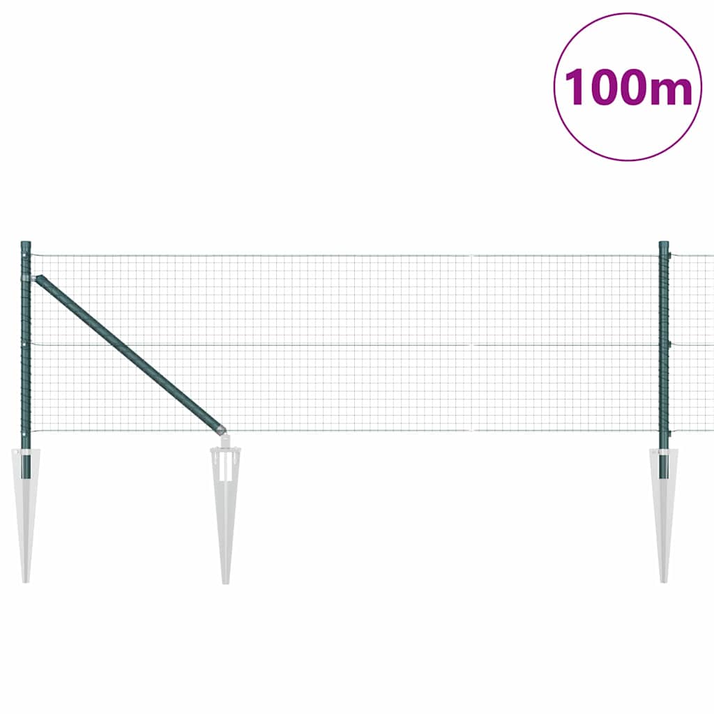 Zavareno žičano ograđivanje s bodljama 100 x 0,8 m (Š x V)
