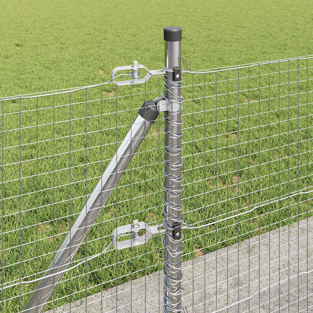 Zavareno žičano ogradno mreža s betonskom podlogom 10 x 0,4 m