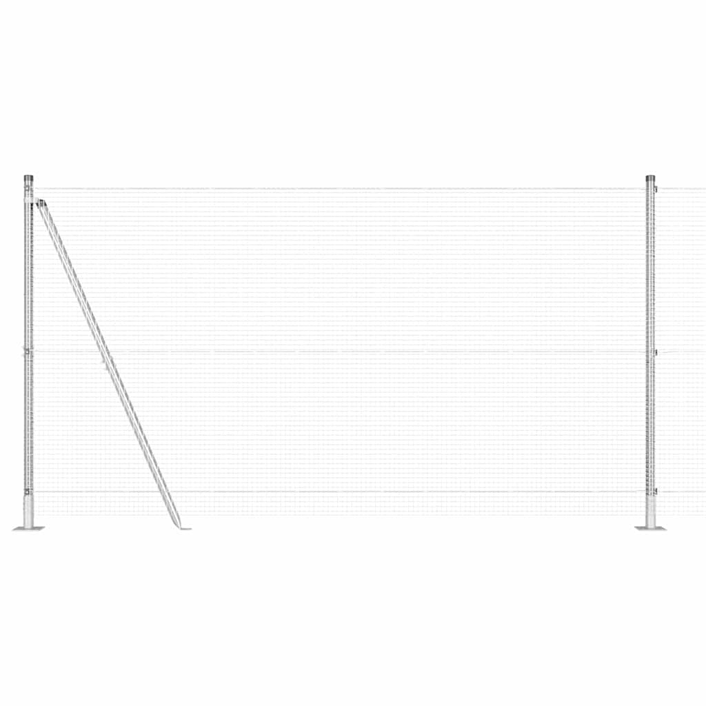 Zavareno žičano ogradno mreža s betonskom podlogom 10 x 1,2 m