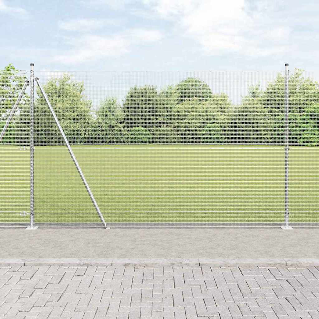 Zavareno žičano ogradno mreža s betonskom podlogom 10 x 1,5 m
