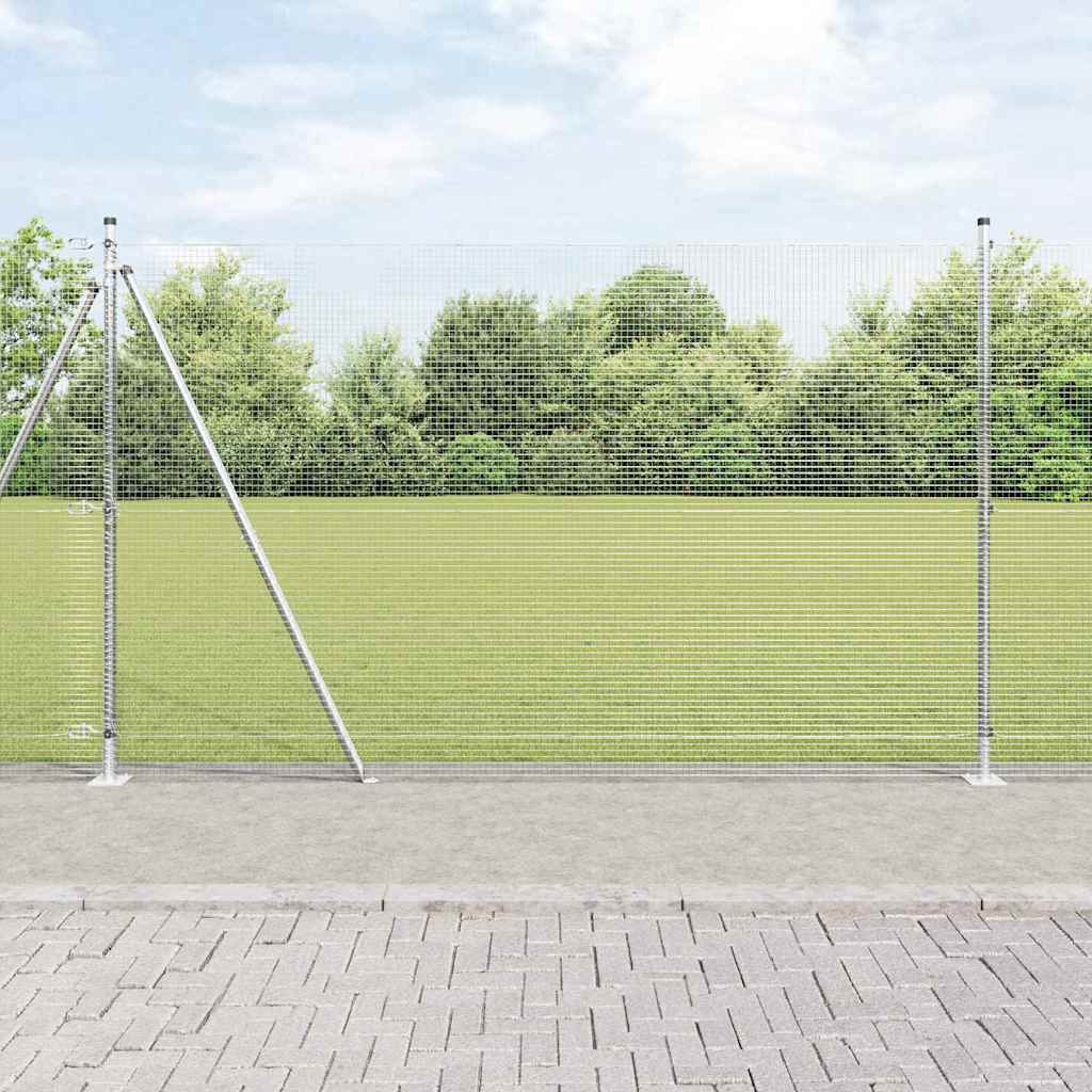 Zavareno žičano ogradno mreža s betonskom podlogom 10 x 1,5 m