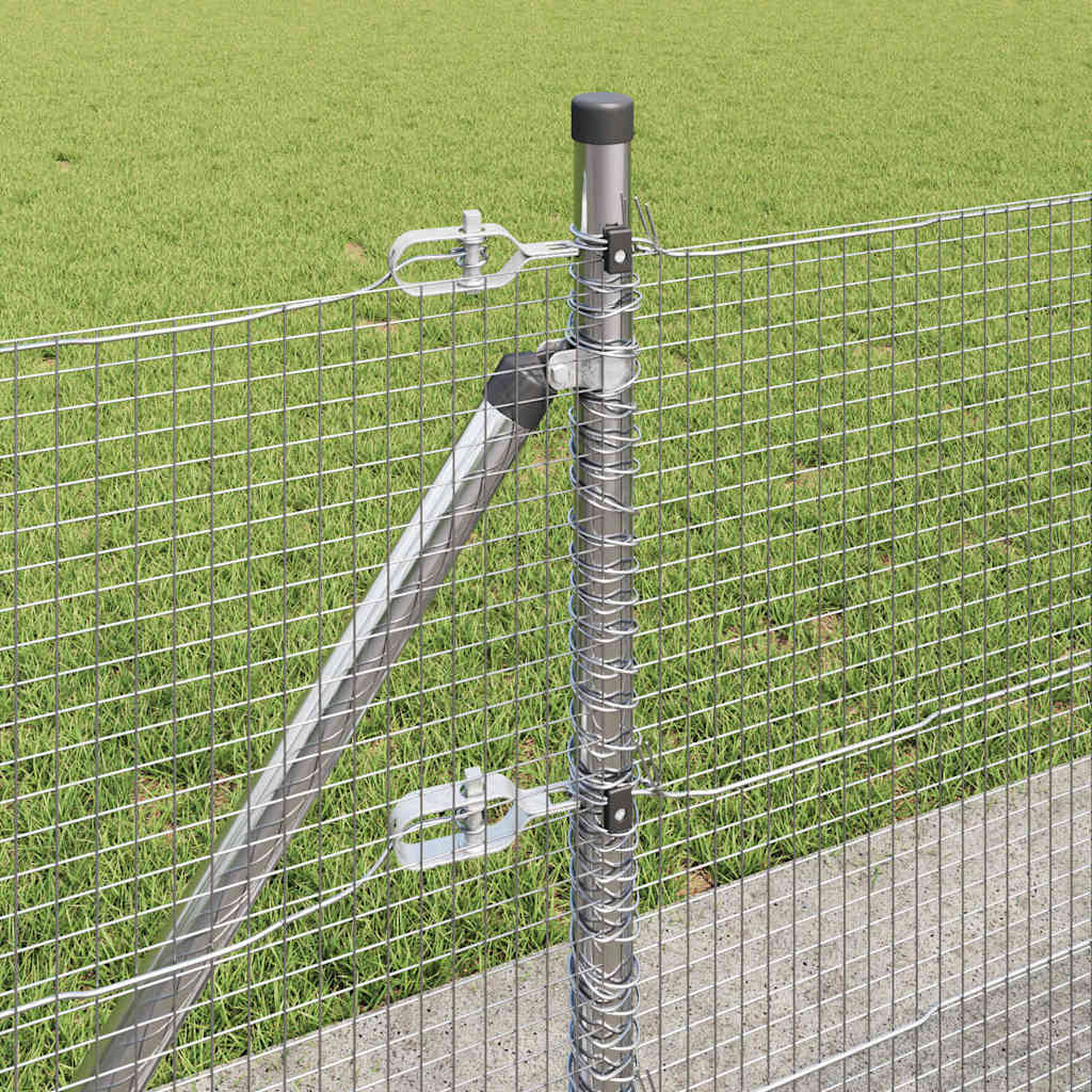 Zavareno žičano ogradno mreža s betonskom podlogom 50 x 0,5 m
