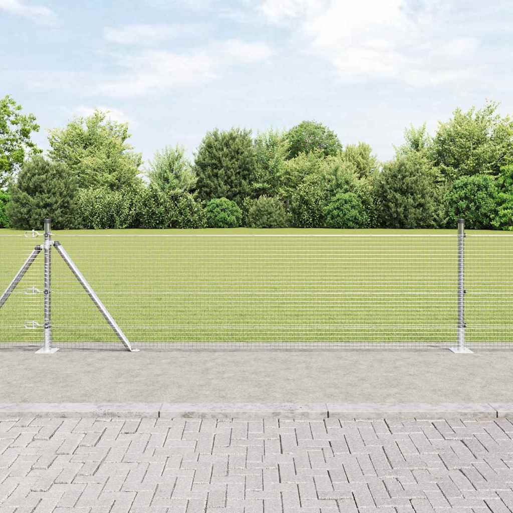 Zavareno žičano ogradno mreža s betonskom podlogom 50 x 0,5 m