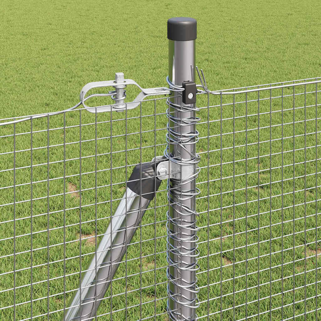Zavareno žičano ogradno mreža s betonskom podlogom 50 x 0,8 m