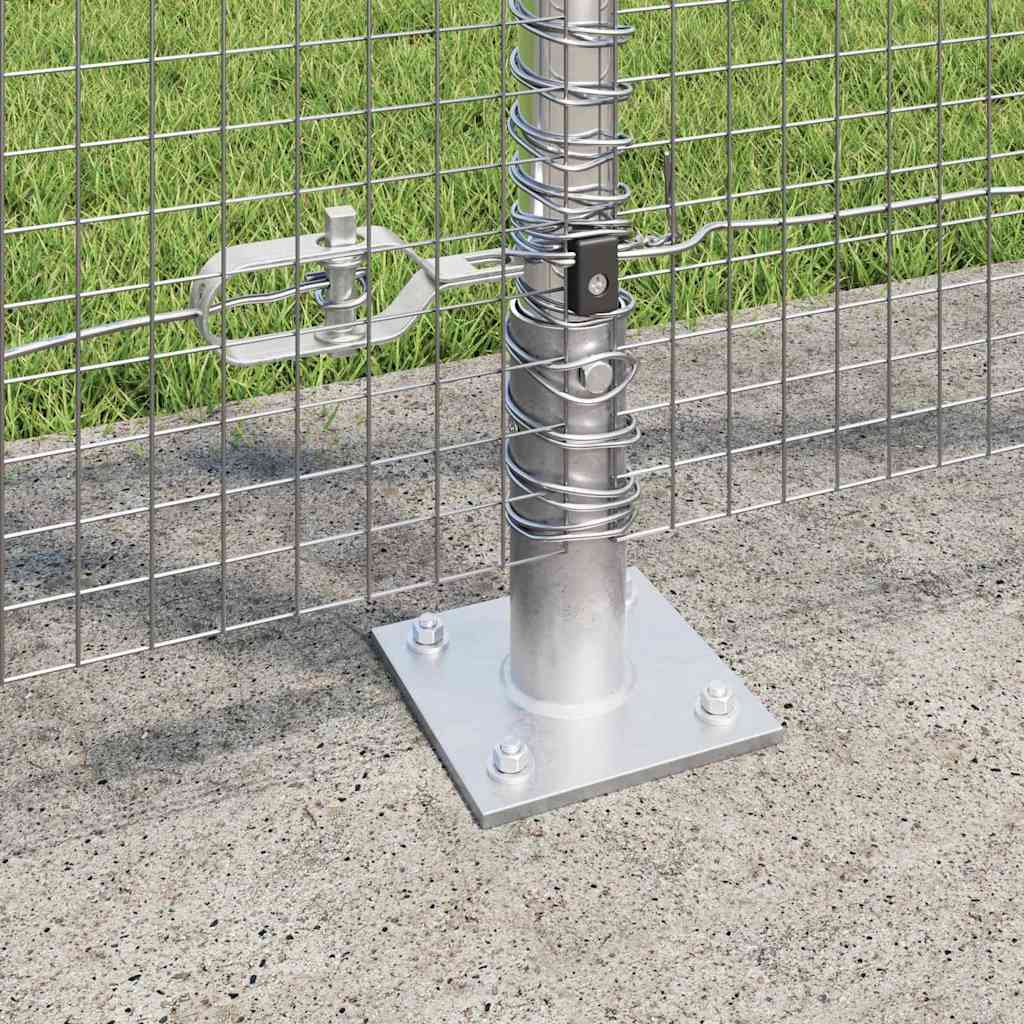 Zavareno žičano ogradno mreža s betonskom podlogom 50 x 1,2 m