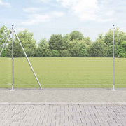 Zavareno žičano ogradno mreža s betonskom podlogom 50 x 1,5 m