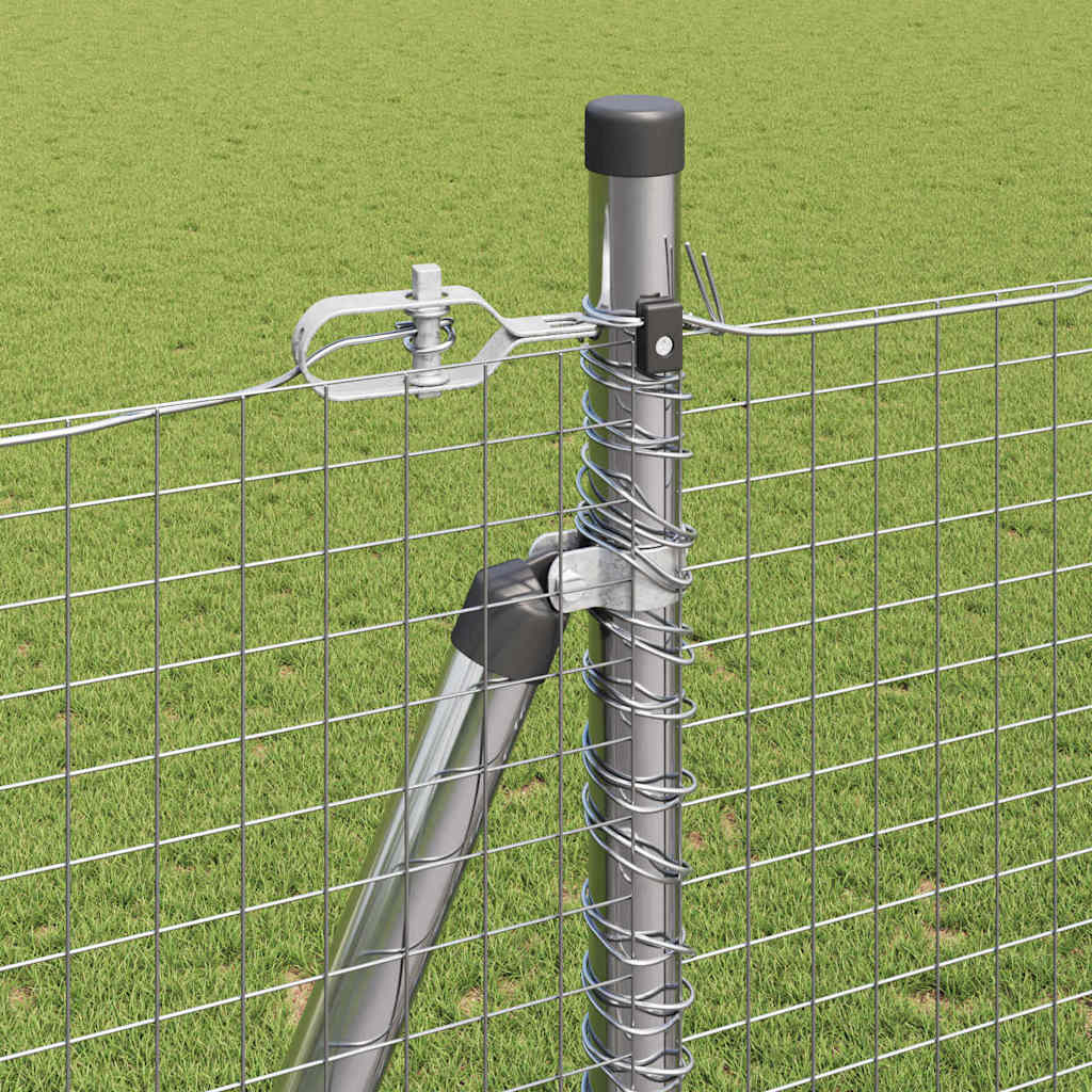 Zavareno žičano ogradno mreža s betonskom podlogom 50 x 1,5 m