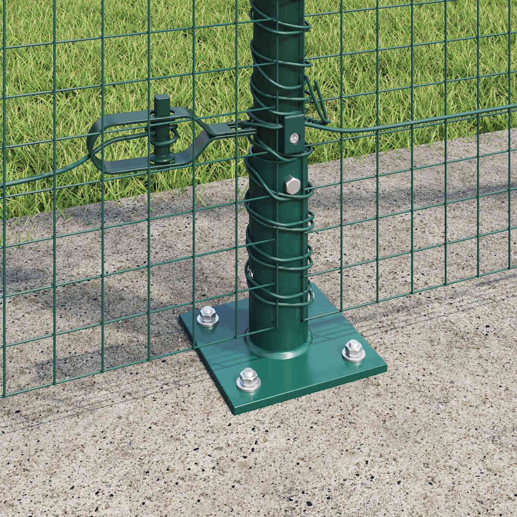 Zavareno žičano ogradno mreža s betonskom podlogom 10 x 1,4 m