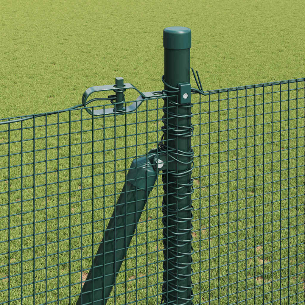 Zavareno žičano ogradno mreža s betonskom podlogom 10 x 1,5 m