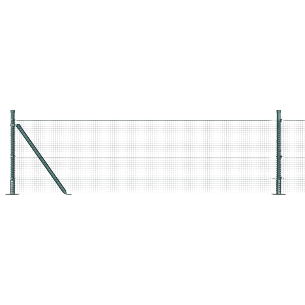 Zavareno žičano ogradno mreža s betonskom podlogom 50 x 0,4 m