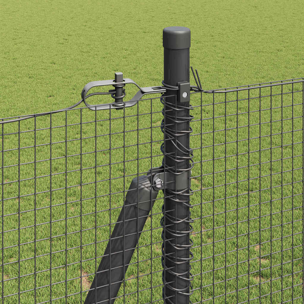 Zavareno žičano ogradno mreža s betonskom podlogom 10 x 1,4 m
