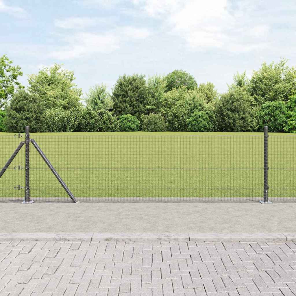 Zavareno žičano ogradno mreža s betonskom podlogom 50 x 0,4 m