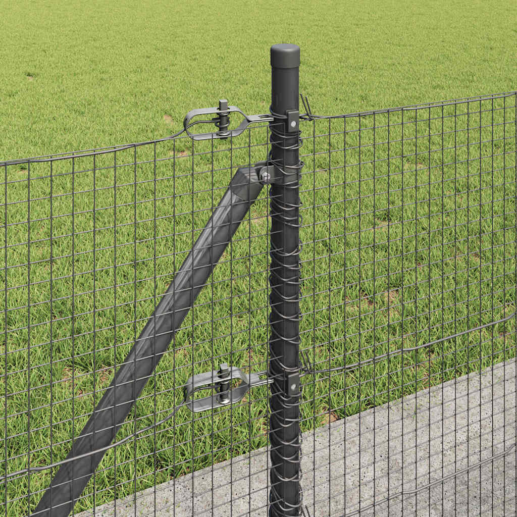 Zavareno žičano ogradno mreža s betonskom podlogom 50 x 0,4 m