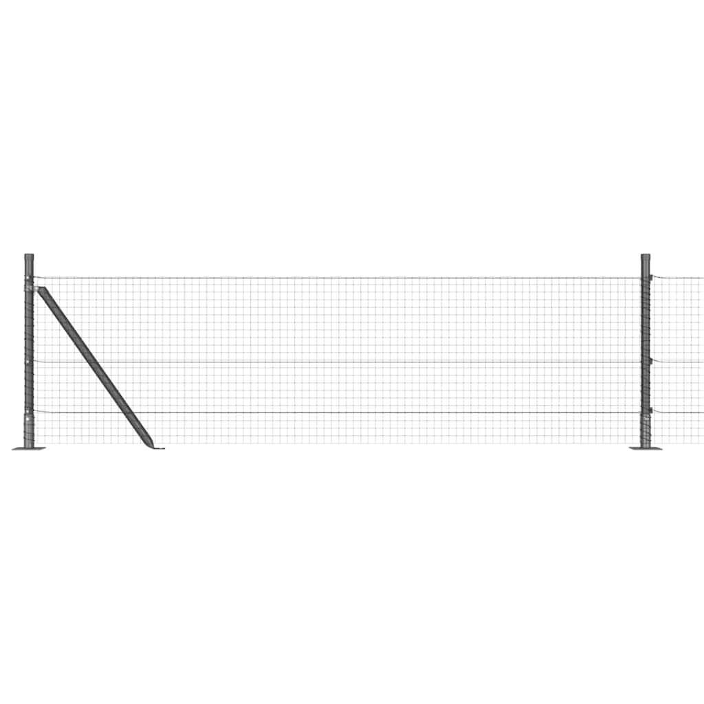 Zavareno žičano ogradno mreža s betonskom podlogom 50 x 0,4 m