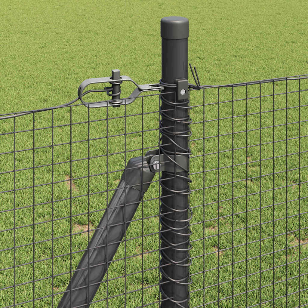 Zavareno žičano ogradno mreža s betonskom podlogom 50 x 0,8 m