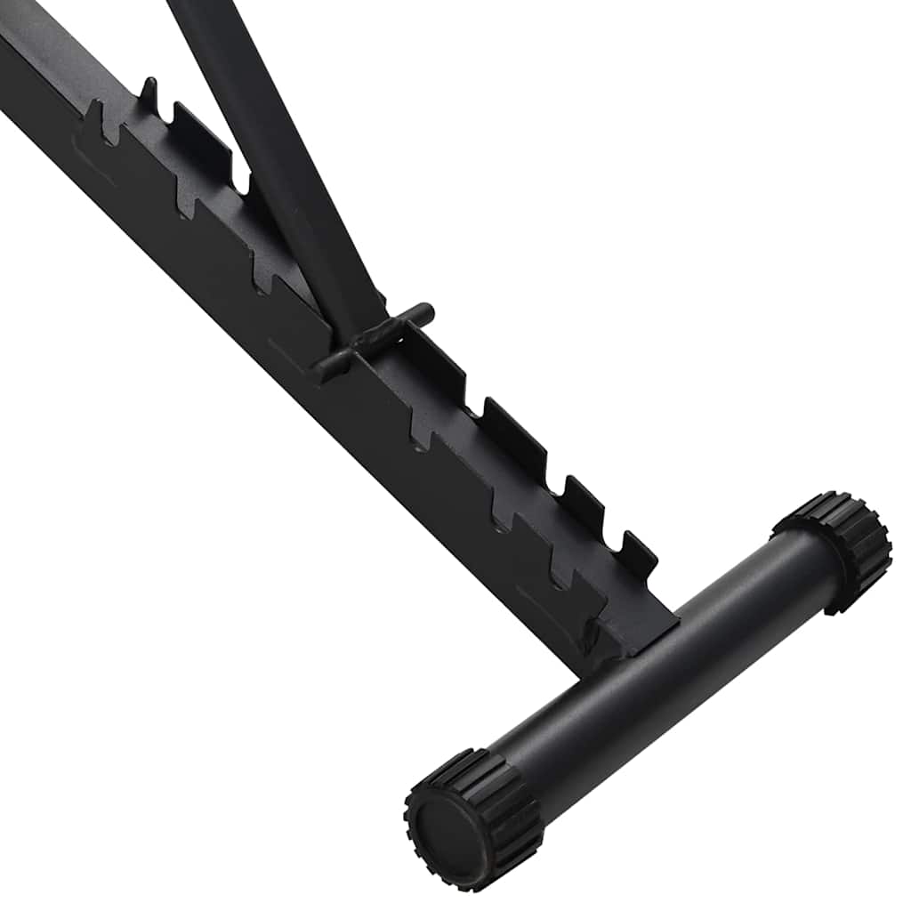 Klupa za težine Crna 131 x 41 x 100 cm Čelik s prahom premazan
