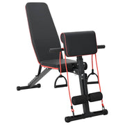Klupa za težine Crna 131 x 41 x 100 cm Čelik s prahom premazan