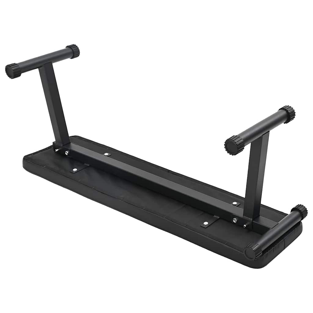 Klupa za težine Crna 108 x 27 x 41 cm Čelik s prahom premazan