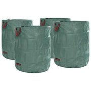Vreće za otpad u vrtu 4 pcs Zelena 79 x 79 x 99,5 cm