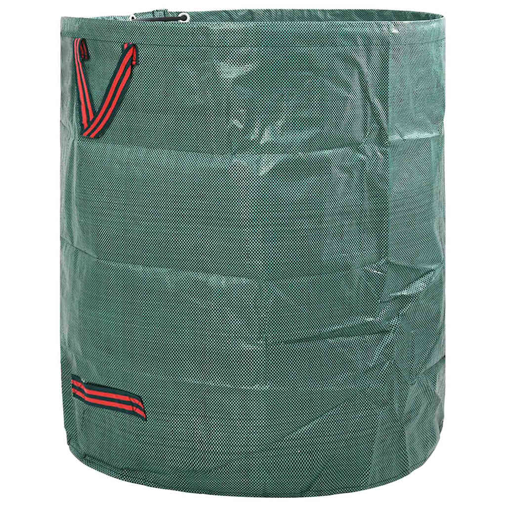 Vreće za otpad u vrtu 12 pcs Zelena 67 x 67 x 75,5 cm