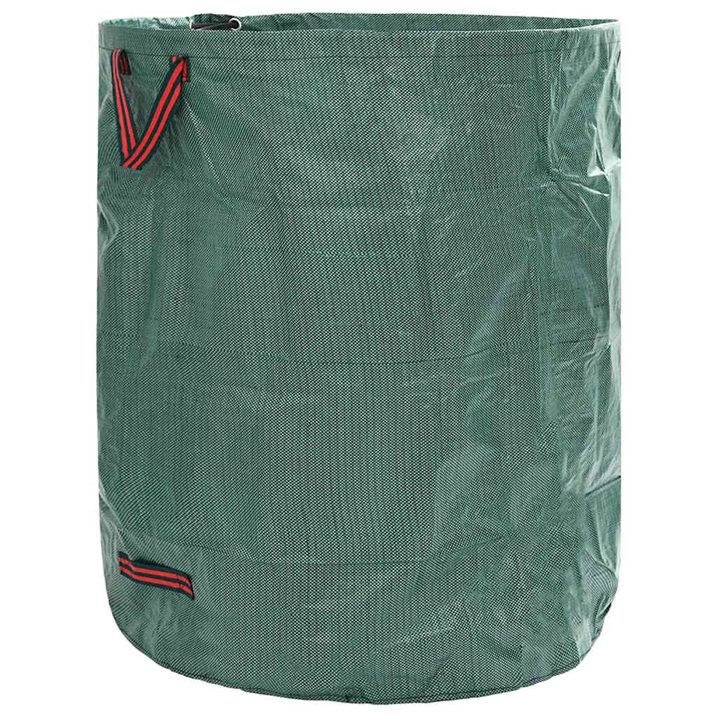 Vreće za otpad u vrtu 12 pcs Zelena 79 x 79 x 99,5 cm