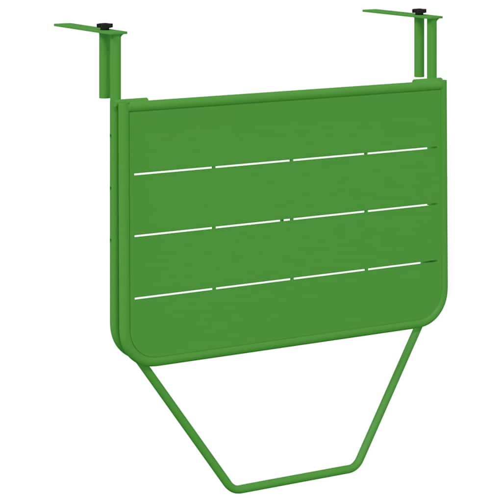 Viseci Balkon Stol Zelena 60 x 39 x 65 cm Čelik