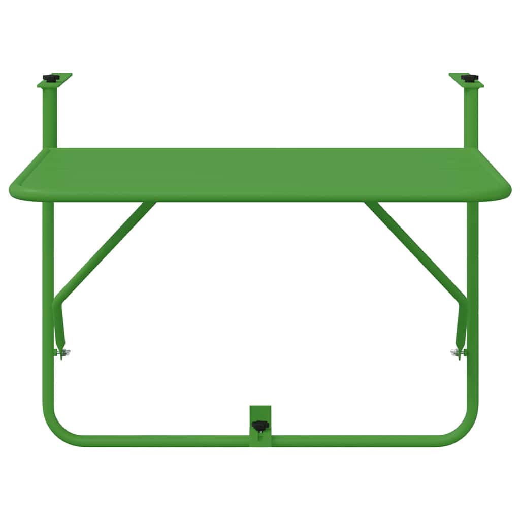 Viseci Balkon Stol Zelena 60 x 39 x 65 cm Čelik