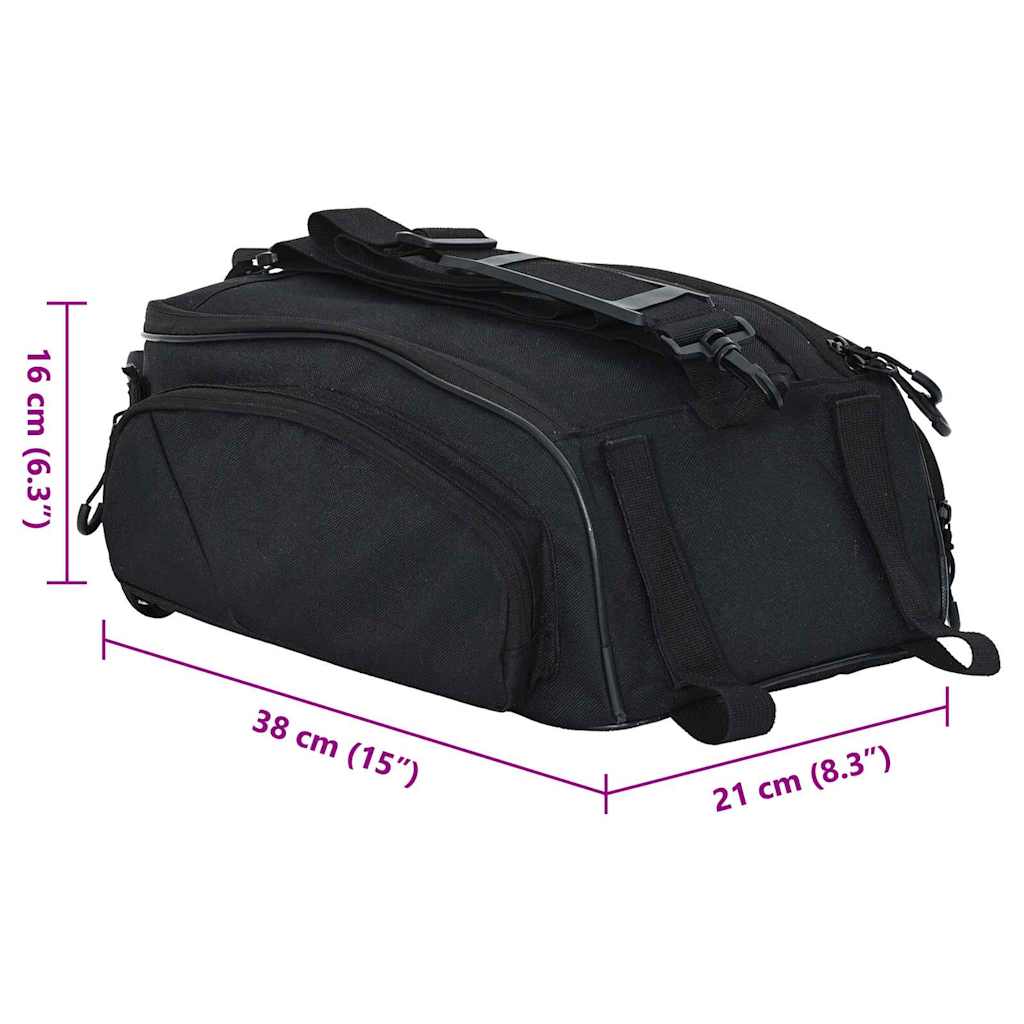 Torba za bicikl Crna 38 x 21 x 16 cm Poliester