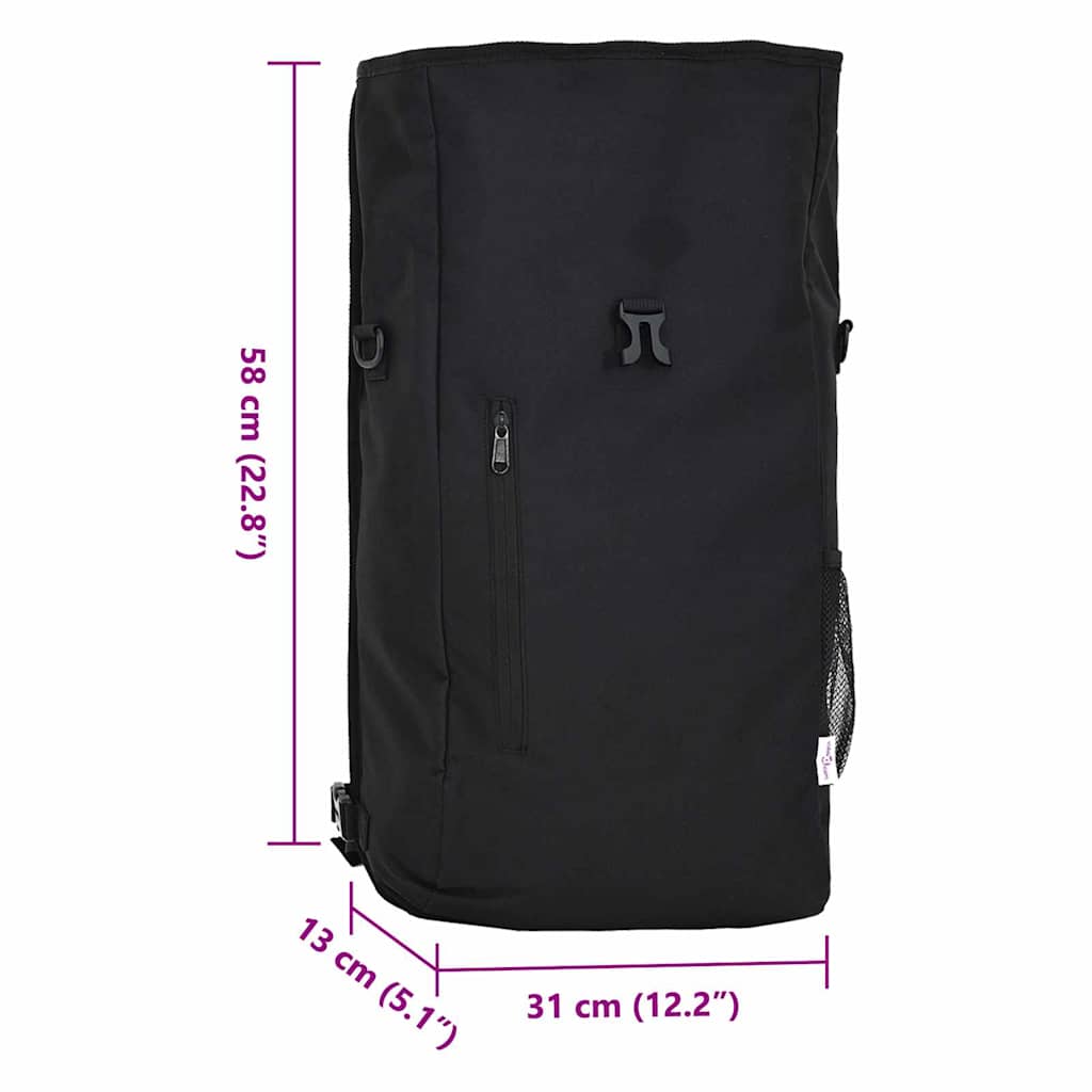 Torba za bicikl Crna 31 x 13 x 58 cm Poliester