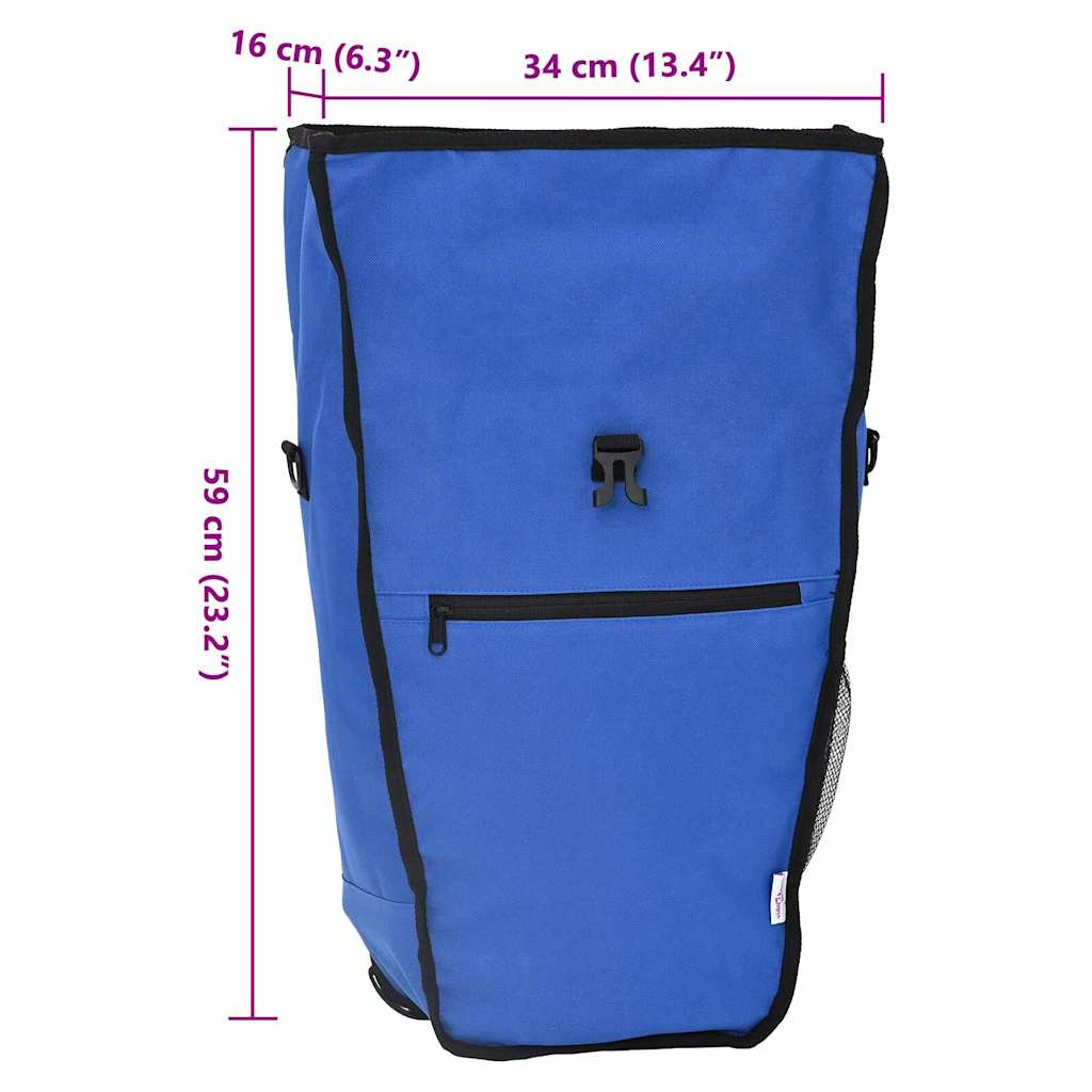 Torba za bicikl Plava 34 x 16 x 59 cm Poliester