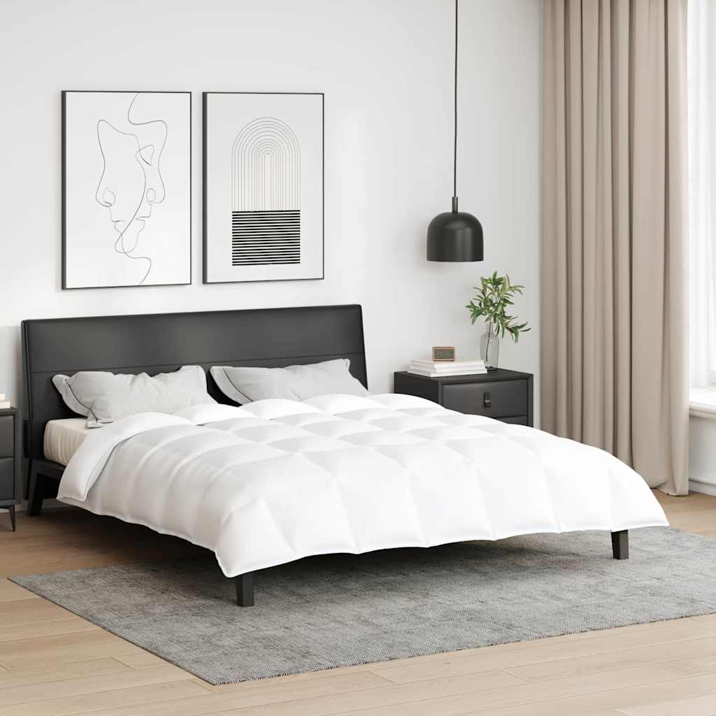 Zimska pokrivača Bijelo 260 x 220 cm Perje