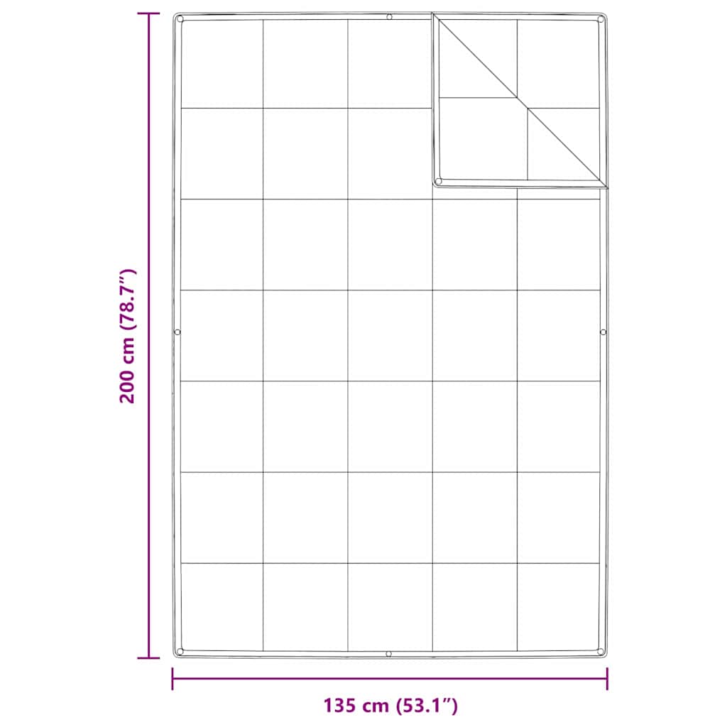 2-u-1 Punionica Bijelo 135 x 200 cm Perje