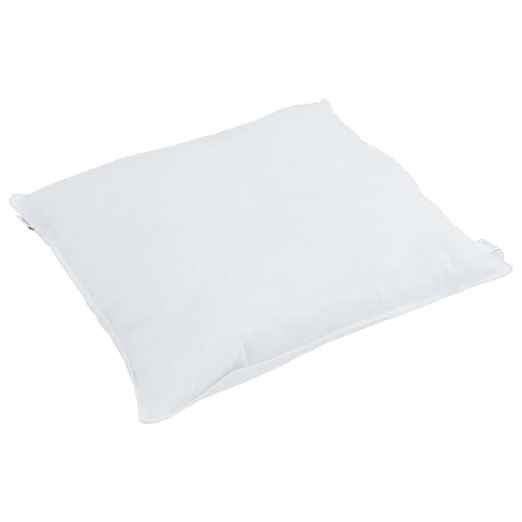 Jastuk s jastukom Bijelo 80 x 80 cm Perje