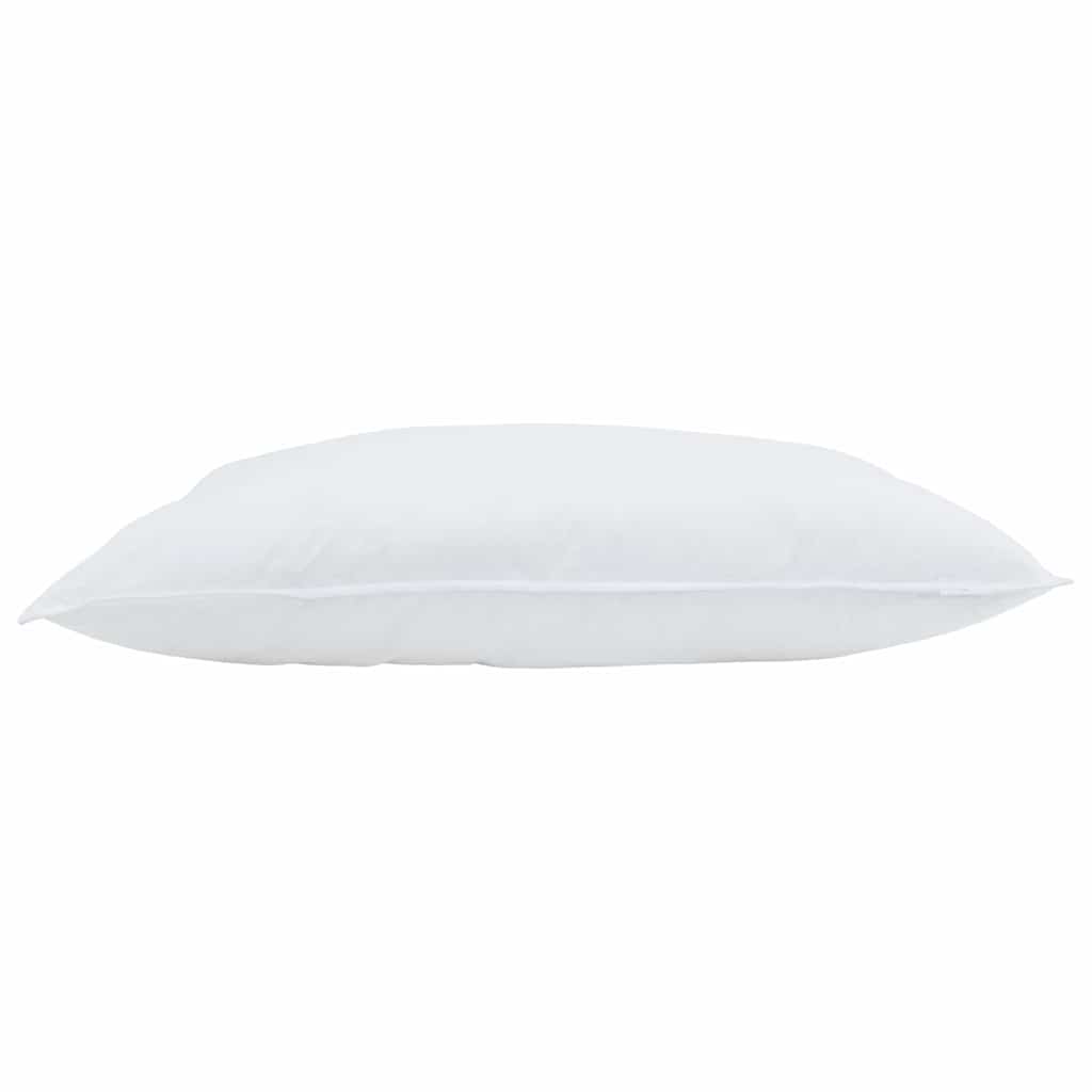 Jastuk s jastukom 2 pcs Bijelo 50 x 75 cm Perje